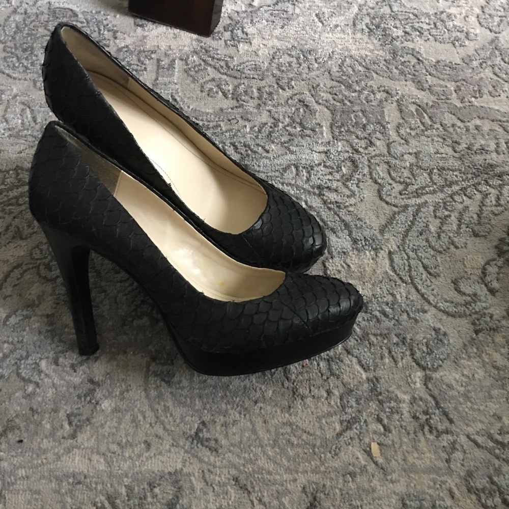 Black heels